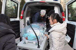 洮南市妇婴监护型护送